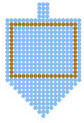 fuse bead dreidel