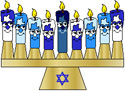 paper menorah